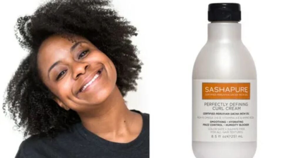 White person curly hair products